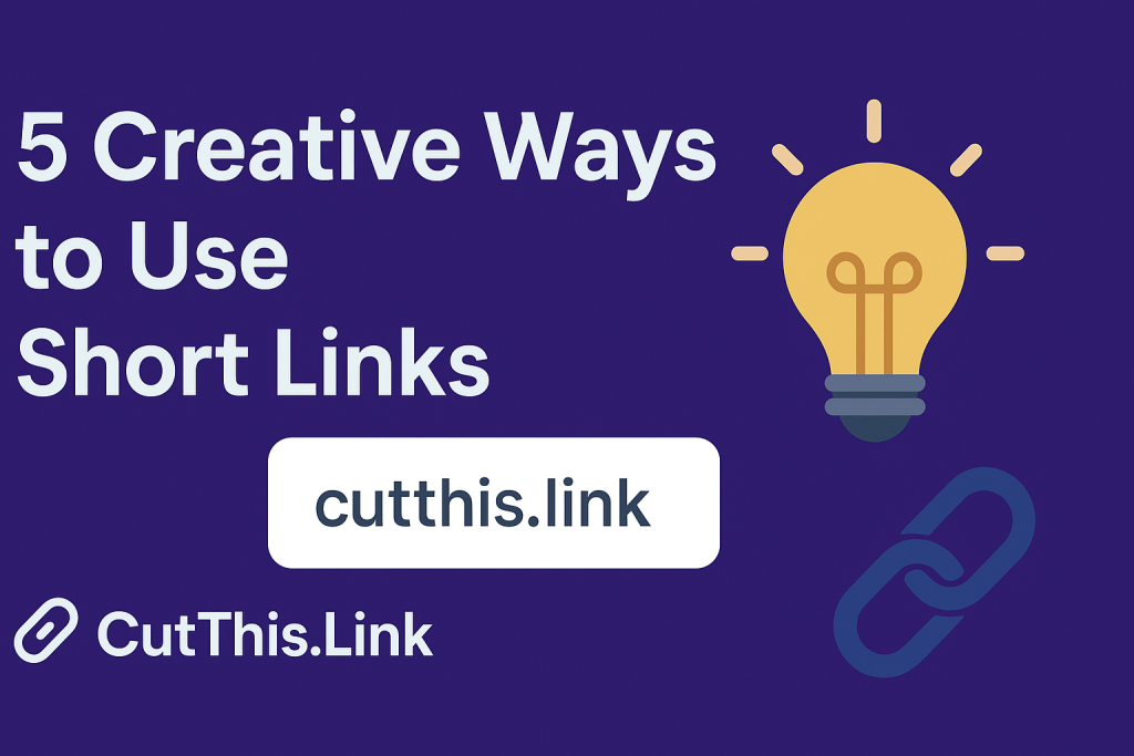 5 Creative Ways to Use Short Links